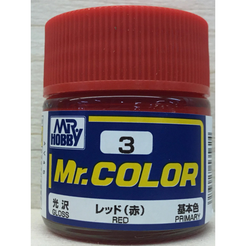 GNZ - Mr. Color Gloss Red H-3 Primary - C3