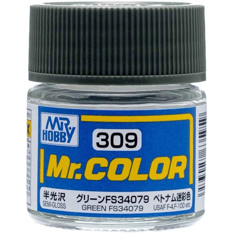GNZ - Mr. Color Semi-Gloss Green FS34079 - USAF - C309
