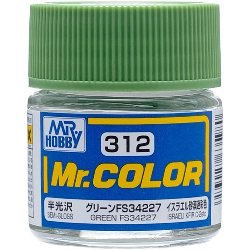 GNZ - Mr. Color Semi-Gloss Green FS34227 - IAF - C312