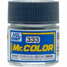 GNZ - Mr. Color Semi-Gloss Extra Dark Seagray BS381C/640 - Royal Navy - C333