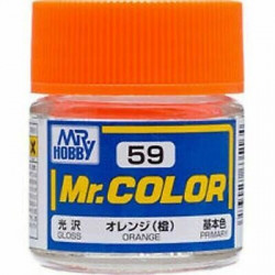 GNZ - Mr. Color Gloss Orange  - Primary - C59
