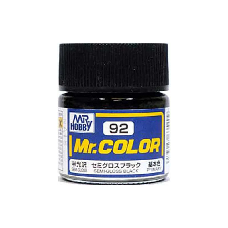 GNZ - Mr. Color Semi-Gloss Black  - Primary - C92