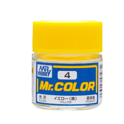 GNZ - Mr. Color Gloss Yellow H-4 Primary - C4