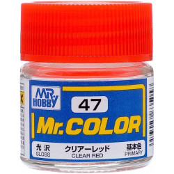 GNZ - Mr. Color Gloss Clear Red (H90) - Primary - C47