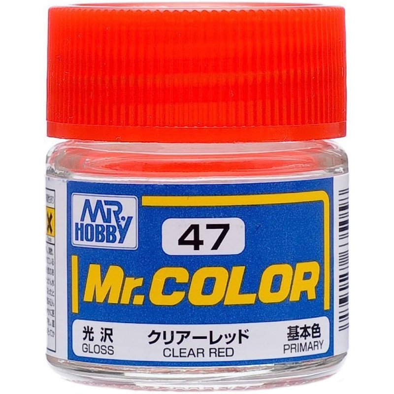 GNZ - Mr. Color Gloss Clear Red (H90) - Primary - C47