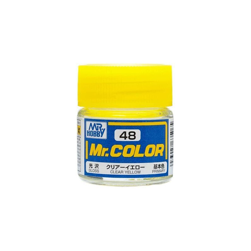 GNZ - Mr. Color Gloss Clear Yellow (H91) - Primary - C48
