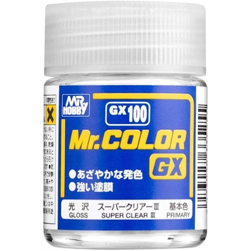 GNZ - Mr. Color Super Clear III - 18ml Bottle -  GX100