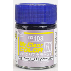 GNZ - Mr. Clear Color Deep Blue - 18ml Bottle -  GX103