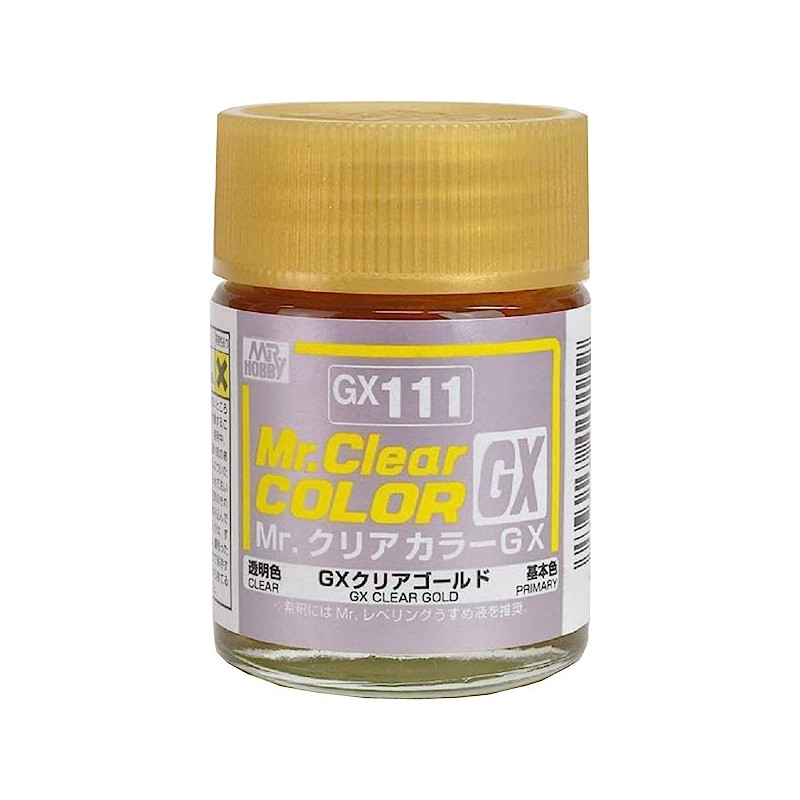 GNZ - Mr. Clear Gold - 18ml Bottle -  GX111