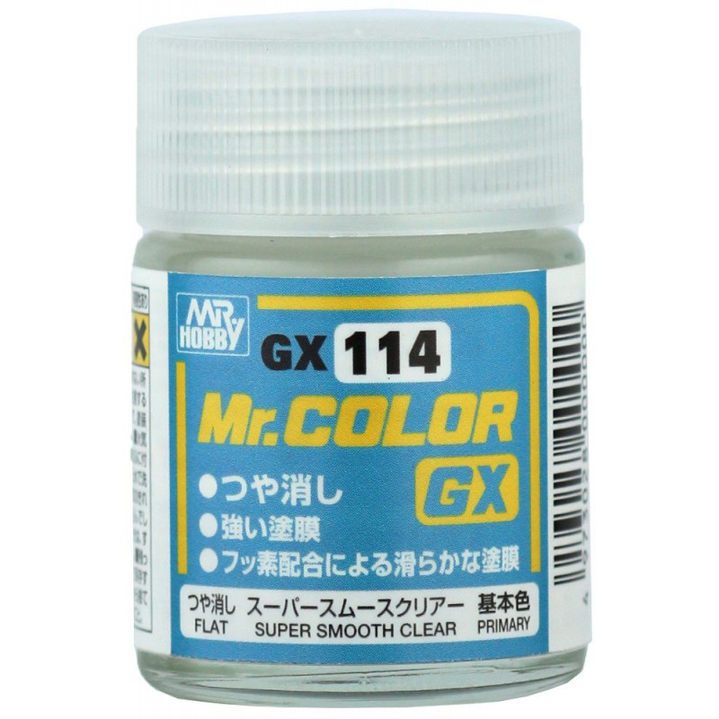 GNZ - Mr. Color GX Super Smooth Clear - 18ml Bottle -  GX114