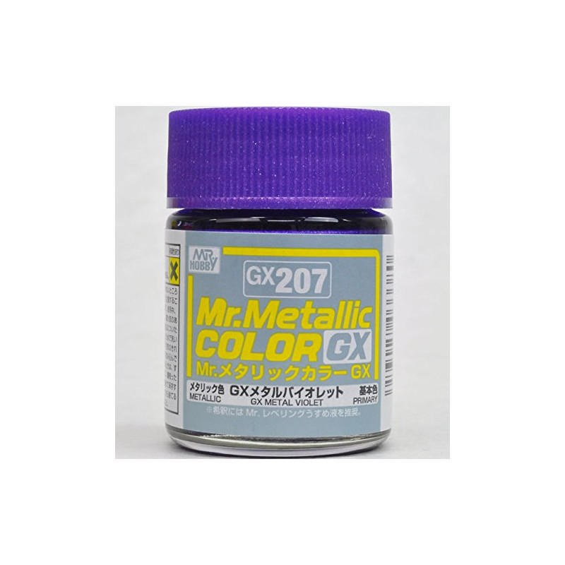 GNZ - GX Metal Violet - 18ml Bottle -  GX207