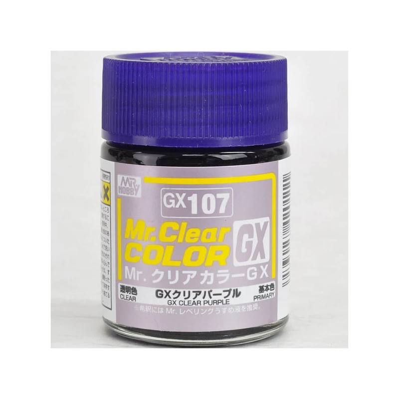 GNZ - Mr. Clear Color Purple - 18ml Bottle -  GX107