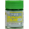 GNZ - GX Metal Yellow Green - 18ml Bottle -  GX211