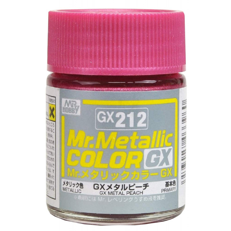 GNZ - GX Metal Peach - 18ml Bottle -  GX212