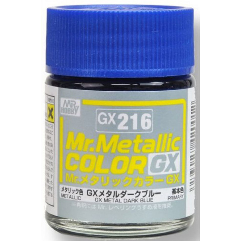 GNZ - GX Metal Dark Blue - 18ml Bottle -  GX216