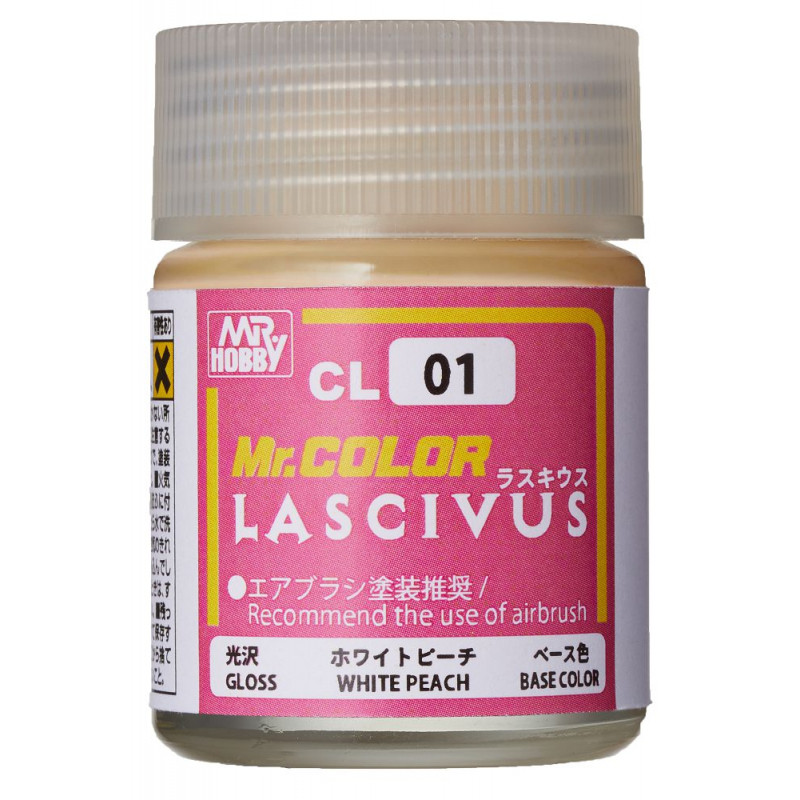 GNZ - Lascivus White Peach Base Color 18ml - GNZ-CL01