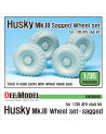 DEF Model: U.S Husky Mk.III Sagged Wheel set (for AFV club 1/35) - 35095