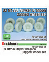 DEF - US M1296 Stryker Dragoon Sagged Wheel set (for AFVclub 1/35) - DW35114
