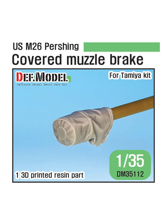 DEF - US M26 Pershing Covered Muzzle Brake - 35112