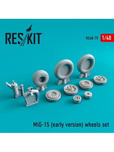 Res/Kit - MiG-15 (Early version) wheel set - 0079