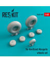 Res/Kit - De Havilland Mosquito Wheels Set - 0240