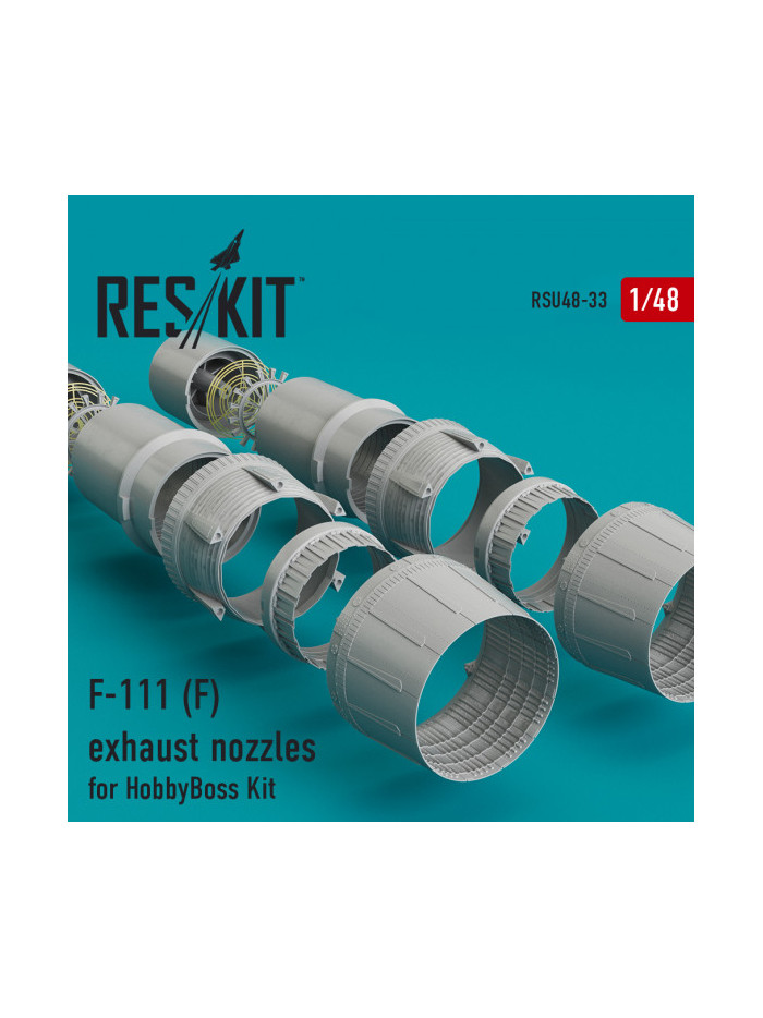 Res/Kit - F-111F Exhaust Nozzles (Hobby Boss) - 0033