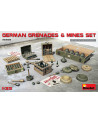 Miniart - 1/35 German Grenades and Mines Set - 35258