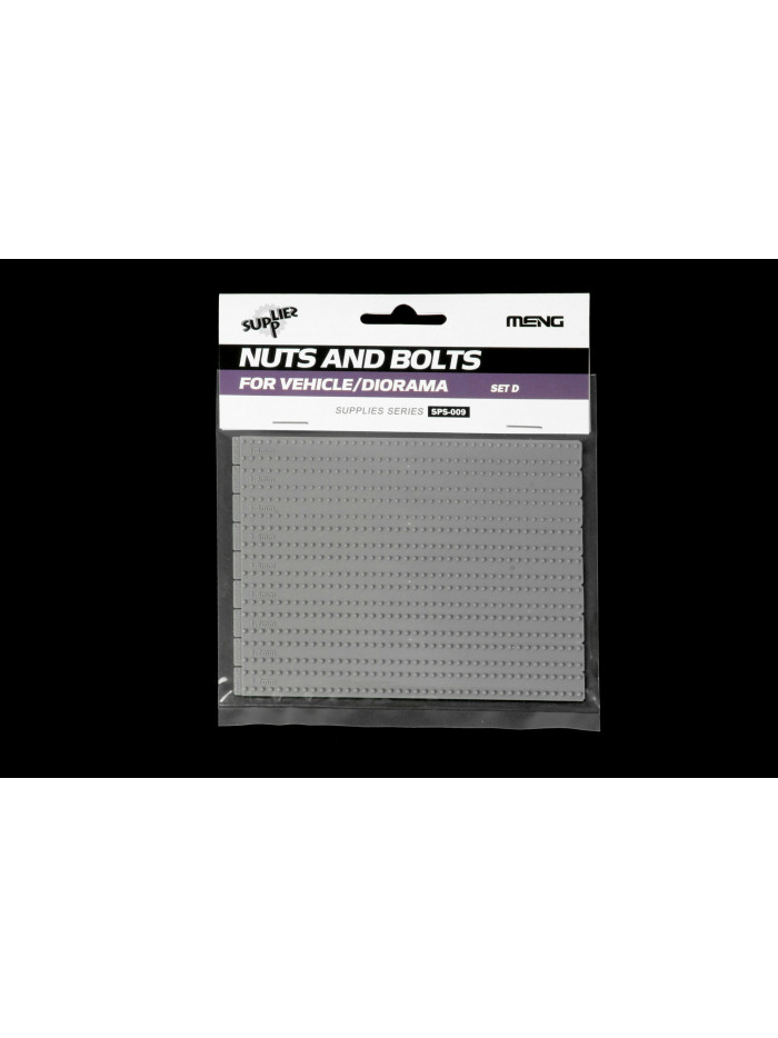 MENG - Nut & Bolt Caps Set D Plastic - SPS009