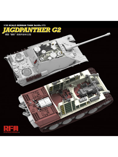 RFM - 1/35 Jagdpanther G2 w/Full Interior - 35022