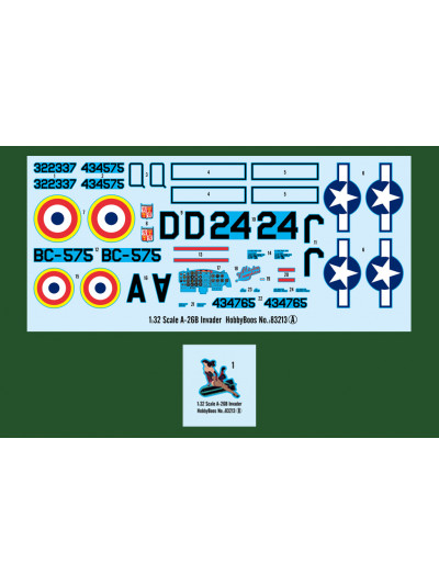 Hobbyboss - 1/32 Douglas A-26B Invader - 83213