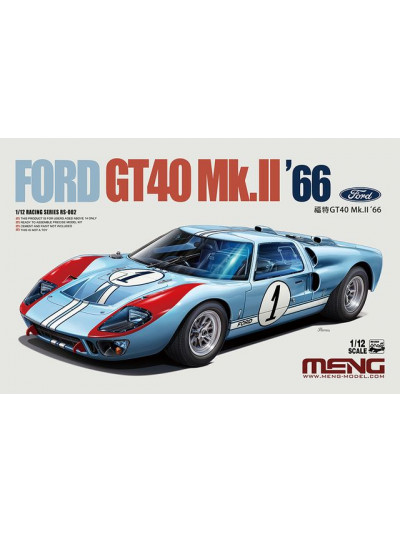 Meng - 1/12 Ford GT40 Mk.II...