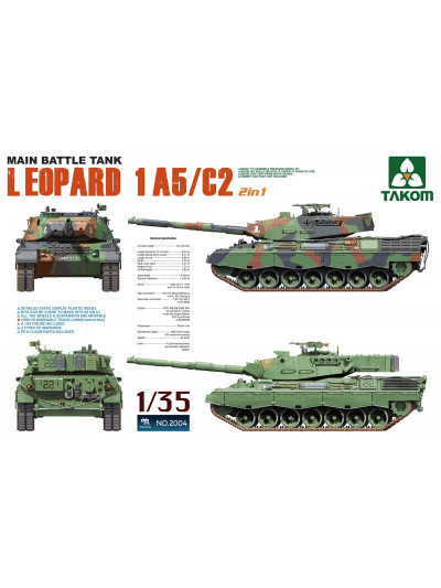 Takom - 1/35 Leopard 1...