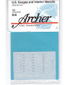 Archer Fine Transfers - 1/35 US Gauges and Interior Stencils - 35209W