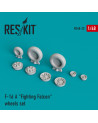 Res/Kit - F-16 A 'Fighting Falcon' wheels set - 0023