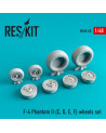 Res/Kit - F-4 Phantom II (C, D, E, F) wheels set - 0065