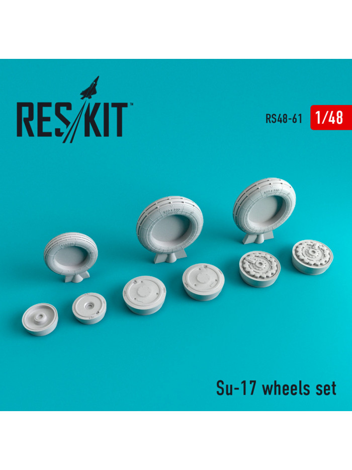 Res/Kit - Su-17 wheels set - 0061