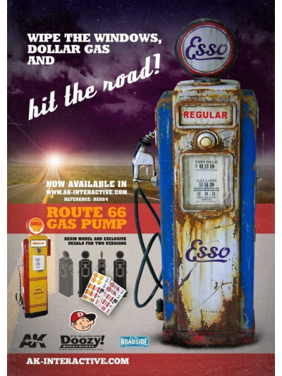 Doozy - 1/24 Route 66 Gas Pump - 024