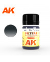 AK - Blue Filter for Panzer Grey 35ml - 071