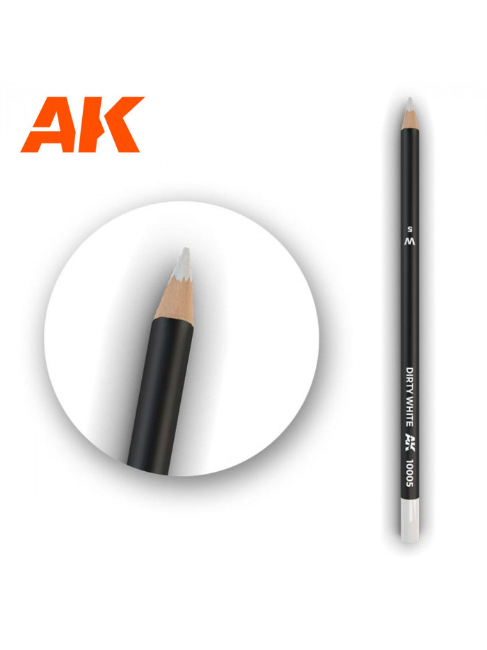 AK - Dirty White Weathering Pencil  - 10005