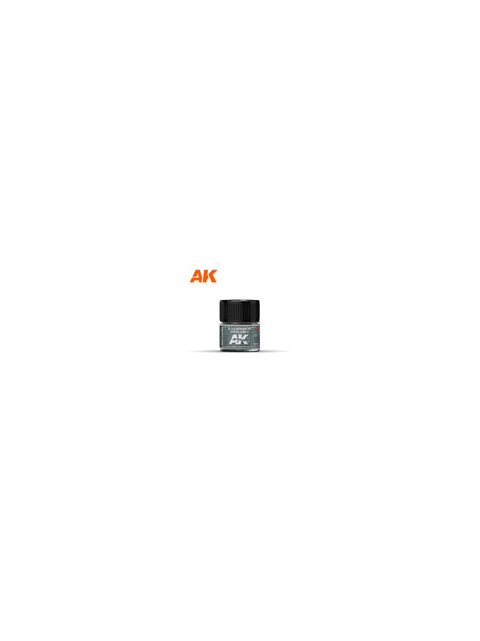 AK Real Color Air - A-14 Interior Steel Grey 10ml - RC319