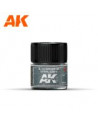 AK Real Color Air - A-14 Interior Steel Grey 10ml - RC319