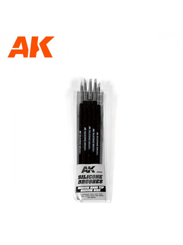 AK - Silicone Brushes Medium Tip - 9086