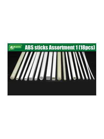 J's Works - ABS Sticks Assortment 1 (18pcs) - PPA6039