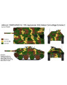 J's Works - Airbrush CAMO-MASK for 1/35 Jagdpanzer 38(t) Hetzer Camouflage Scheme 2 - PPA5002