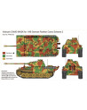 J's Works - Alrbrush CAMO-MASK for 1/48 German panther Camo Scheme 2 - PPA5106