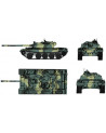 J's Works - Airbrush CAMO-MASK for 1/35 T55 AM Camouflage Scheme 2 - PPA5166