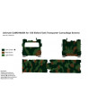 J's Works - Airbrush CAMO-MASK for 1/35 Elefant Tank Transporter Camouflage Scheme - PPA5101