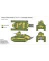 J's Works - Airbrush CAMO-MASK for 1/35 FT-17 Camouflage Scheme 2 - PPA5105