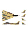 J's Works - Airbrush CAMO-MASK for 1/72 F-14 Camouflage Scheme 2 - PPA5187