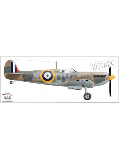 Kotare - Spitfire Mk.Ia  'Brian Lane' - K32601